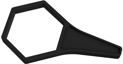 Generisch Ersatz-Felgenschlüssel für BBS RS Felgen, Sechskant-Design, 80 mm, Made in Germany