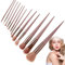 Dubbulon Set pennelli trucco,Set pennelli trucco professionale - Kit pennelli per trucco professionale 13X | Set di pennelli per trucco, set di pennelli per fondotinta, fard, ombretto, diversità, per