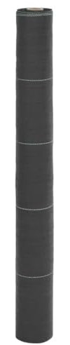Juroupi Unkrautvlies Gartenvlies Abdeckfolie Garten Unkrautvlies Unkrautfolie Schwarz 1x200 m PP