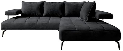 Friderik Ecksofa MONTELLA L – Eleganter Komfort mit elektrischer Schlaffunktion (Aphrodite 23, Rechts)