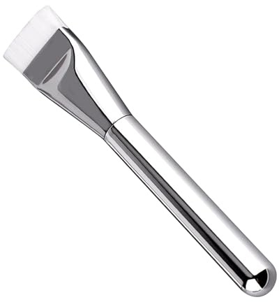 Flat Foundation Brush, Liquid Makeup Concealer Brush Spatula, Ultra Thin Concealer Pad, Professional Makeup Tools for Buffing, Blending, Face Cream, Powder