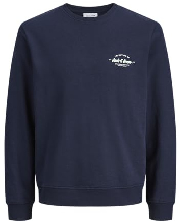 JACK & JONES Herren Jjbrandon Sweat Crew Neck Pls