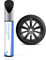 Pintura para retoques de llantas de color negro mate, compatible con llantas de BMW, reparación de daños en bordillos con pintura a juego