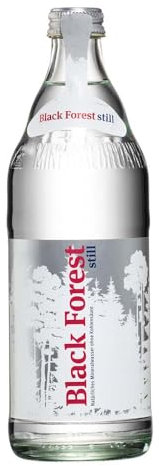 Black Forest Mineralwasser still, 0,5L, Glas (6)