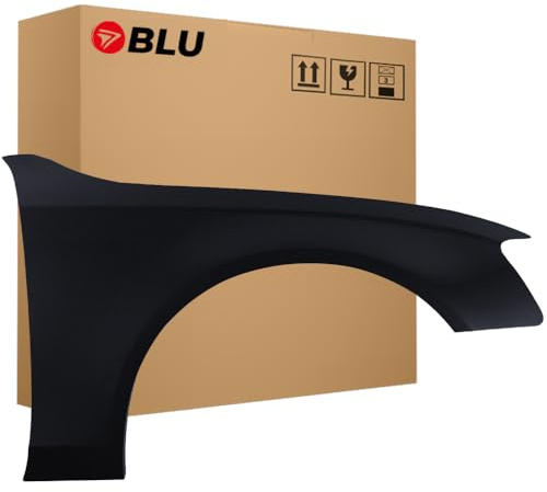 BLU Premium Kotflügel Passend für Audi A4 B8 S4 LZ9Y Rechts Schwarz | 2007-2011 | Vorderseite Vorne | Verzinkt & Lackiert | Einbaufertig