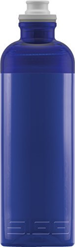 Gourde SIGG Feel Blue (0.6 L), gourde sans fuite et sans produits toxiques, bouteille bleue légère et très résistante en plastique tritan