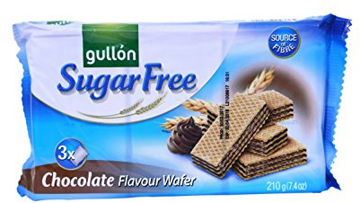 Gullon SUGAR FREE Chocolate Flavour Wafers 180g