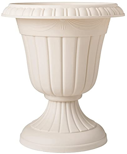 Arcadia Garden Products pl20bg 25,4 x 30,5 cm Traditionelle Kunststoff Urne, mittel, beige