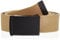 Urban Classics Unisex Canvas Belt beige/black, one size