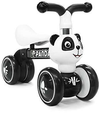 XIAPIA Baby Balance Bike 1 2 3 Years Old Boys Girls Toddler Ride on Toys for 1 Year Old Baby Trike Garden toys 1 st Birthday Gift for Girls Boys Bike Walker No Pedals (Panda)