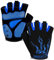 BIKINGMOREOK Fahrradhandschuhe Radhandschuhe Herren Damen Halbfinger Atmungsaktiv Radsporthandschuhe,5MM SBR Gel Stoßdämpfende rutschfeste MTB Mountainbike Handschuhe Unisex-Blau-XXL