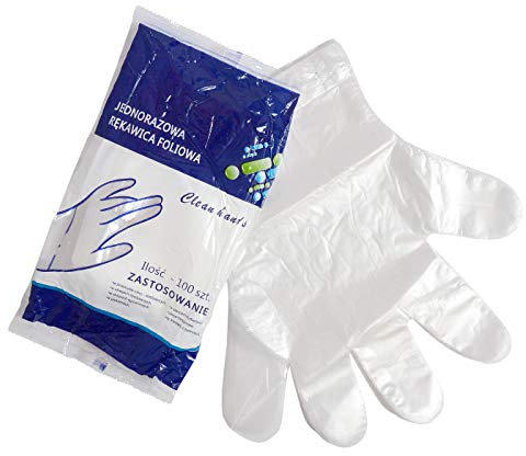 Alsino Einweghandschuhe puderfrei Vinylhandschuhe transparent, Einweghandschuhe Hygiene (1000 Stück)