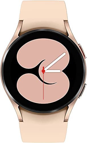 SAMSUNG Galaxy Watch4 40mm Orologio Smartwatch, Monitoraggio Salute, Fitness Tracker, Batteria lunga durata, Bluetooth, 2021, Oro Rosa