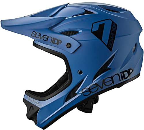 7 iDP M1 Full Face Cycling Helmet - Blue 59-60cm (7714-33-540)