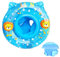 XQMMGO Baby Schwimmring Float, Schwimmbecken Badezubehör für Kinder, Kleinkinder und Säuglinge, aufblasbarer Schwimmring mit Sitz für Babys im Alter von 6-36 Monaten (Löwe, Blau)
