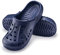 ESTRO Zuecos Sanitarios Mujer Goma - Unisexo Zapatillas Casa Verano Hombre Zuecos Mujer Goma Ligero A78 (42, Azul Oscuro)