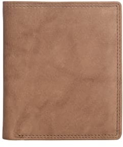 Josephine Osthoff MOOS Geldbörse echt Leder mit RFID Schutz, Farbe:Safari