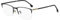 BOSS Unisex Brille Vista 1616/F I46 54/19/145 Herren Sonnenbrille, Matte Black Gold