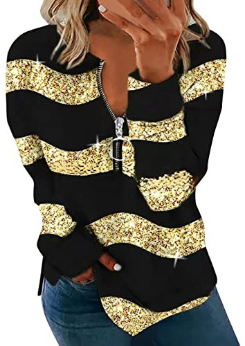 Nadal Sweat Pull y2k Vintage Sweatshirt Femme Capuche Noir Chemise de Nuit Hiver Femme Manches Longues Manteau pour Les Femmes Veste en Jeans Longue Femme liseuse Gilet de Nuit