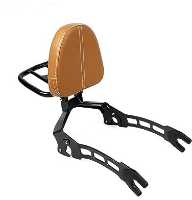 FIXCOR Motorrad Beifahrer Hinten Abnehmbare Rückenlehne Sissy Bar Mit Gepäckträger Für Indian Für Scout 2015-2023 Für Scout Sixty ABS 2016-2023 Gepäckträgerhalterung Hinten (Color : 8)