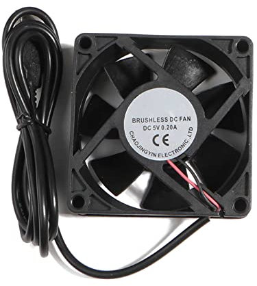 Limtula 1Pack 70mm USB Fan 5V Brushless Cooling Fans For PC Computer Case For Radiator Ventilation Double Ball Bearing Fan
