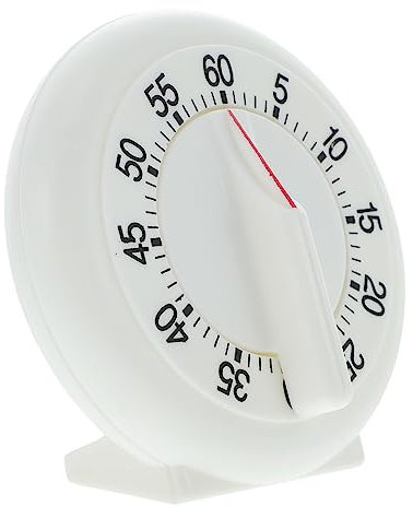 Zerodeko Mechanischer Timer Zum Kochen Küchentimer Alarm 60 Minuten Manueller Countdown-Timer Uhr