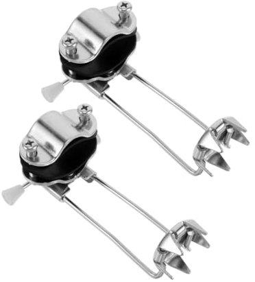 BESPORTBLE 1 Satz Krücken Und Steigeisen Kleine Steigeisen Für Eisausrüstung Traktions Klampe Eiskrallen Traktion Zum Klettern Bergsteigen Steigeisen Steigeisen Edelstahl 2Stk