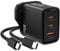 65W USB C Fast Charger Plug for MacBook Pro Air, ACAGET 3 Port Laptop Charger for Lenovo ThinkPad Yoga for HP for Dell for Asus for Acer for Samsung Chromebook S25 for iPhone 16 15,1.8M USB C Cable