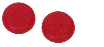 Couvre-boutons pour manette Sony PlayStation 4 PS4 Rouge