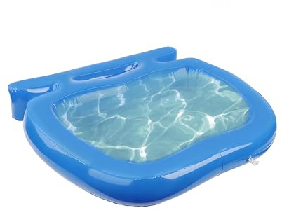 Inflatable Pool Foot Bath Basin, Foot Bath for Pool Ladder, Feet Soaking Basin, Feet Washing Bowl, Wash Tray Before Entering Ladder for Hot Tub Spa