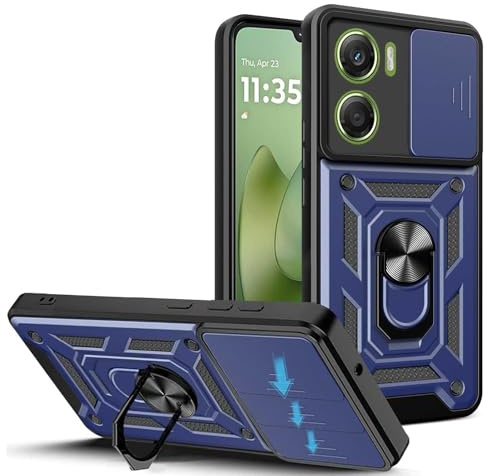 JDXHFF Cover Compatibile con Motorola Moto G06 4G (6.88) Blu