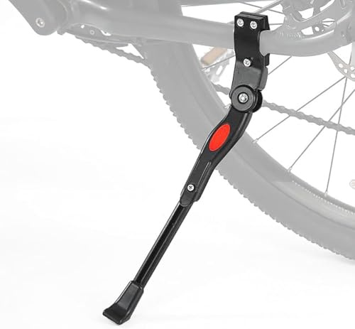 WWITH Fahrradständer für Ghost ASX 2016–2026, Leichter Einstellbarer Bike Kickstand Aluminium Rutschfester und Stabiler Fahrrad Seitenständer,A/20-27.5 Inch Wheels