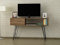 Alphamoebel TV Board Lowboard Fernsehtisch Fernsehschrank Sideboard, Fernseh Schrank Tisch mit Metallfüßen für Wohnzimmer I Walnuss I Lara4811 I 120 x 29,5 x 68,5 cm