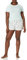 Amazon Essentials Set con Maglietta del Pigiama e Pantaloncini in Popeline Donna, Bianco Verde Menta Cactus, M