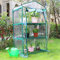SH - Copertura per serra a 3 ripiani in PVC, per serra e giardino, per interni ed esterni (supporto in ferro non incluso).