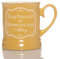 Boxer Gifts Lady Pissalot Funny Gift Mug for Her | Rude Offensive Secret Santa for Wife Girlfriend Mum Colleague ,Yellow,white