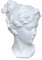 Atmosphera - Skulptur Venus - Kunstharz - weiß H. 26 cm - Weiß