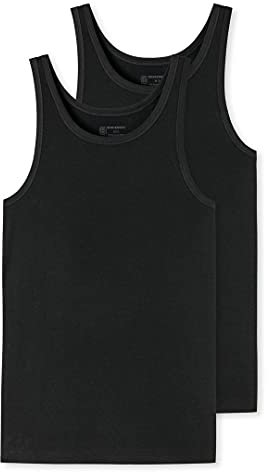 Schiesser 95/5 Unterhemd 176038-6er Pack Black 5
