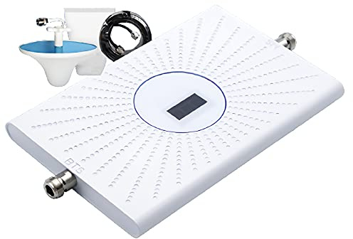 Amplificateur de Signal Mobile, CDMA+GSM+DCS+WCDMA Combinaison tri-Bande kit d'extenseur de Plafond intérieur/antenne extér,900/1800/2100MHz