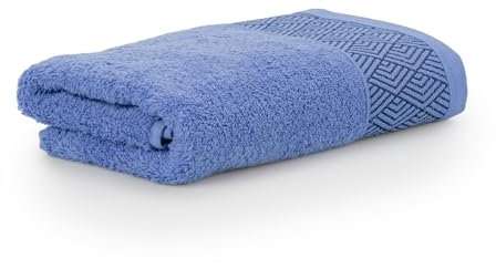 MÖVE for Frottana Geometry Handtuch 50 x 100 cm aus 100% Baumwolle, Pacific