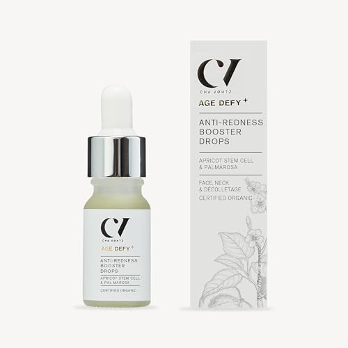 Green People Age Defy+ Soothing Anti-Redness Oil Serum, 10ml | Serum für Reife Haut, Gegen Rötungen, Parabenfrei und ohne Alkohol, Aprikosen- und Kamelienstammzellen, Vegan