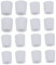Tubo de Cojín para los Dedos del Pie, 8 Pares de Fundas de Silicona para los Dedos de los Pies para Hombres Y Mujeres, Funda Protectora para Aliviar el Dolor de los Dedos de los Pies para Ampol