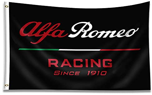 ENMOON Rennwagen-Banner (90 x 150 cm, 150D Poly, lichtecht) für Garage, Männerhöhle