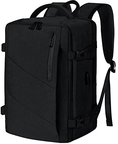 Leyrica Zaino da Viaggio per Ryanair/Wizzair 40x20x25 Bagaglio a Mano Unisex Borse da Cabina Zaino per Laptop Casual Zaino Università/Lavoro Impermeabile