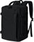 Leyrica Bagage Cabine pour Ryanair 40x20x25cm Sac Ryanair à Dos Bagage à Main Avion pour Voyage, Sport, école, Travail, Valise Cabine Sac Weekend (Noir)
