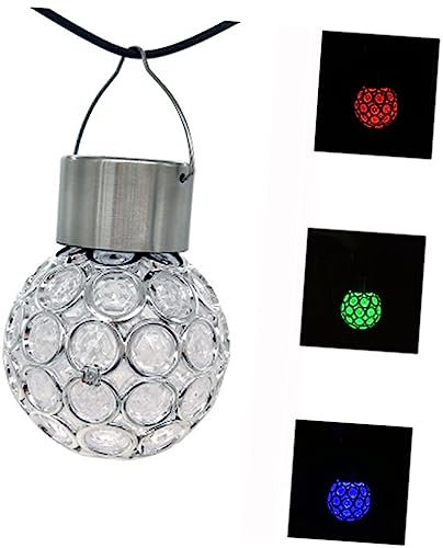 DOITOOL Solar Led Lampe Für Außen Hängende Gartenleuchte Mit Rgb Farbwechsel Für Dekorationen Bei Festen Und Grillpartys