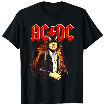 Offizielles AC/DC Angus Young Highway to Hell Rock Band T-Shirt