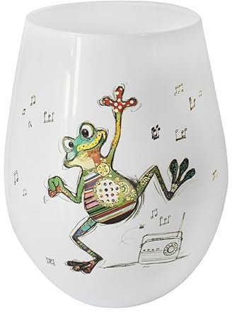 Lesser & Pavey Keramiktasse ohne Stiel, Freddy-Frosch, Zeichnung, Trinkgeschirr, mikrowellengeeignet
