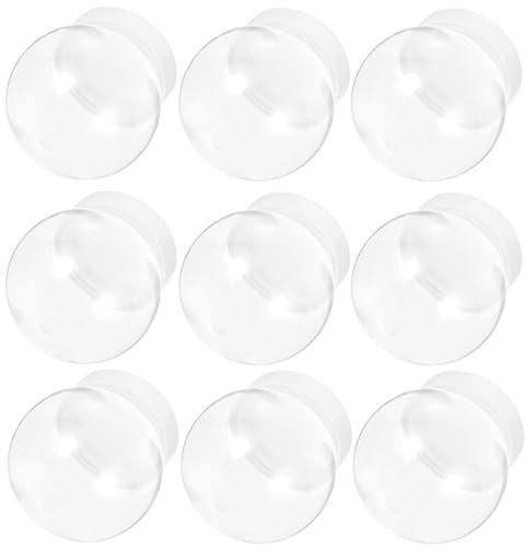 Schneekugeln Basteln 10 Stück Kompakte -Kits Aus Kunststoff Weihnachts-Wasser-schneekugeln Dekorationen Zum Basteln
