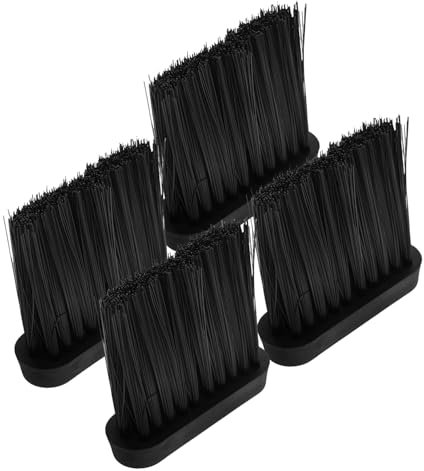 Gogogmee 4stücke Teiliges Kaminbesen Ersatzbürsten Kleine Runde Kaminofen Bürstenköpfe Aus Robustem Material Vielseitig Für Asche Staub Und Schornsteinreinigung Passend Für Kaminbesteck Und